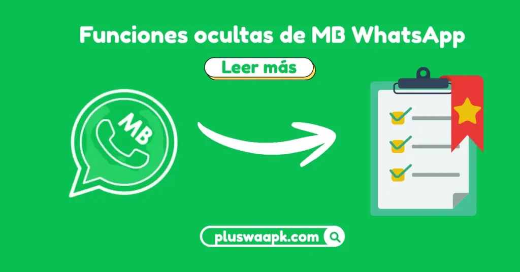 Descargar MB WhatsApp 1.8.1 APK Oficial (2025) 1 Funciones ocultas de MB WhatsApp