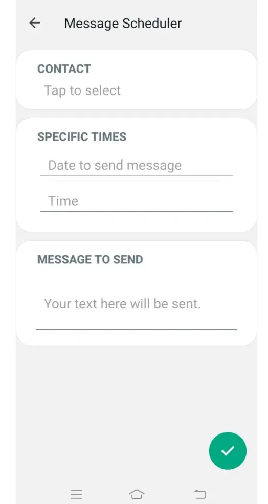 FM WhatsApp v10.10 APK - Descarga Gratuita 7 Programador de mensajes